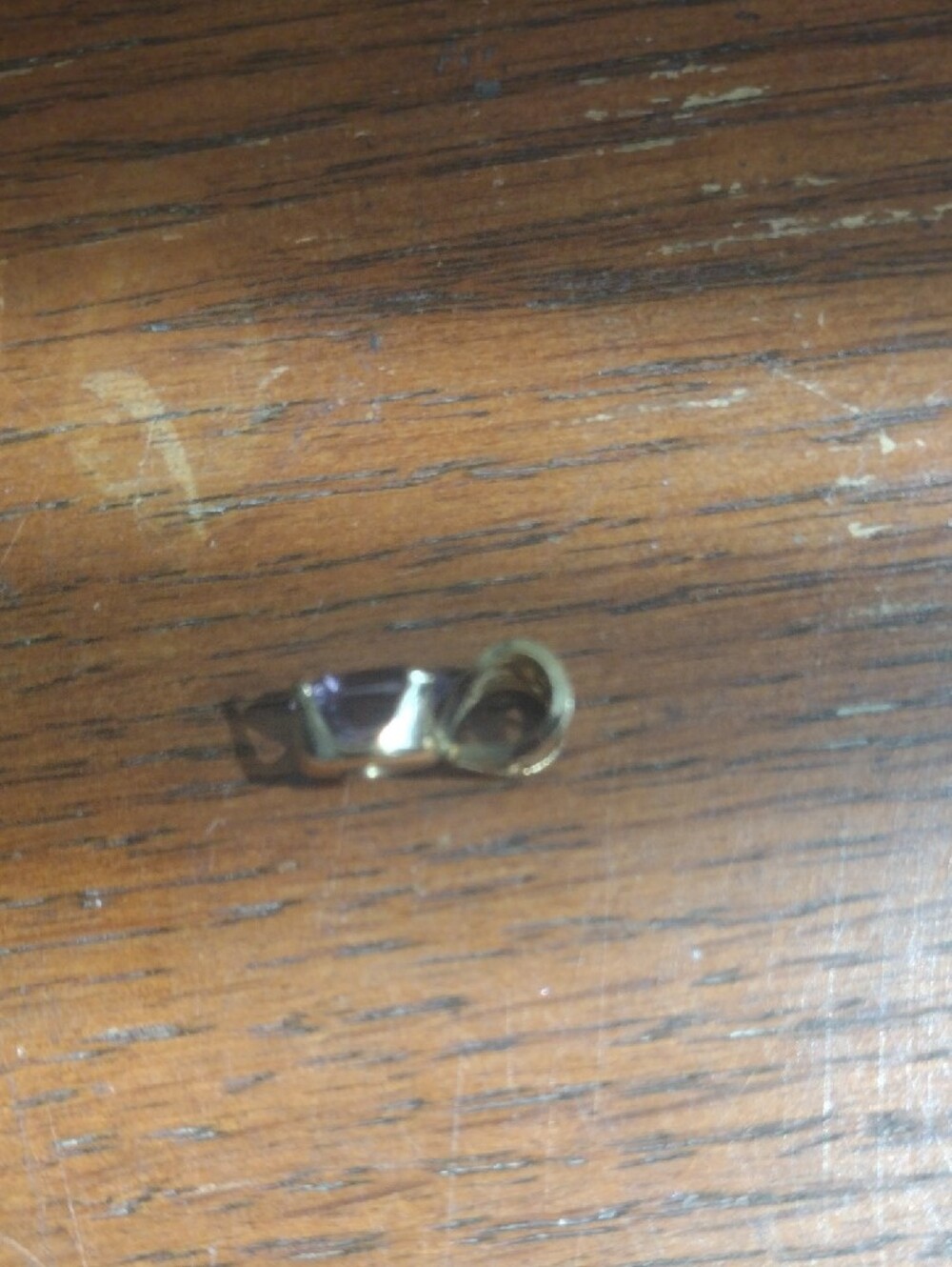 Genuine Amethyst Pendant - Picture 2 of 12